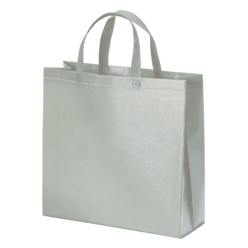 不織布バッグ｜ラミ不織布バッグ　角底　小サイズ｜100枚入～