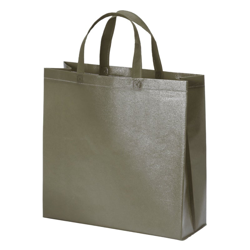 不織布バッグ｜ラミ不織布バッグ　角底　小サイズ｜100枚入～