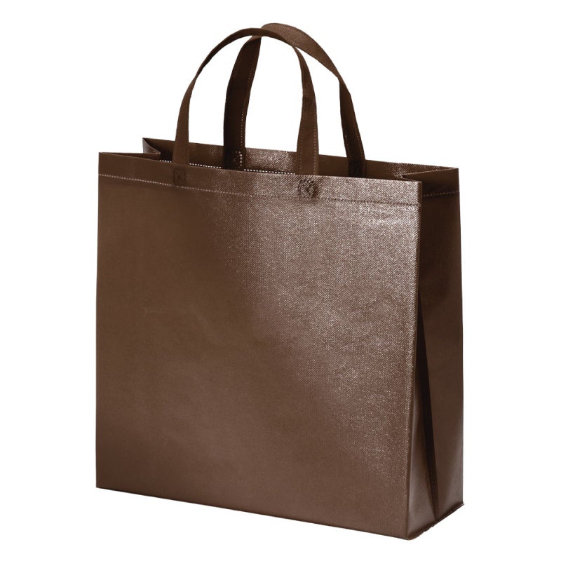 不織布バッグ｜ラミ不織布バッグ　角底　小サイズ｜100枚入～