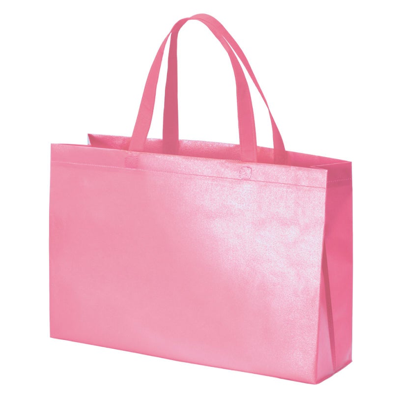 不織布バッグ｜ラミ不織布バッグ　角底　中横サイズ｜100枚入～