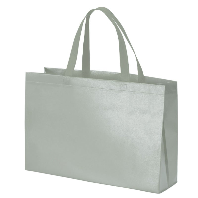 不織布バッグ｜ラミ不織布バッグ　角底　中横サイズ｜100枚入～