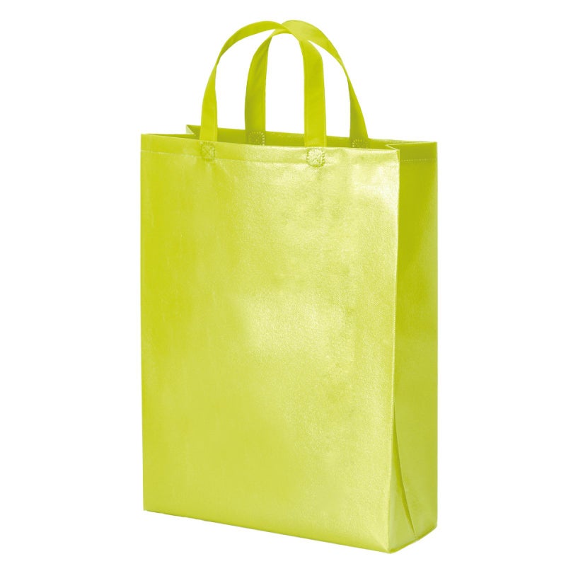 不織布バッグ｜ラミ不織布バッグ　角底　中縦サイズ｜100枚入～