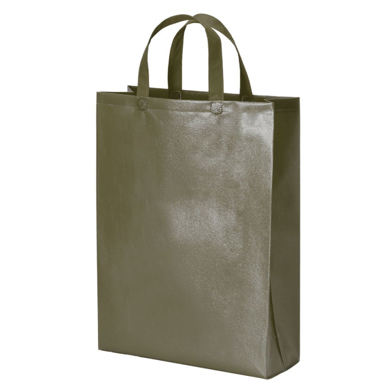 不織布バッグ｜ラミ不織布バッグ　角底　中縦サイズ｜100枚入～