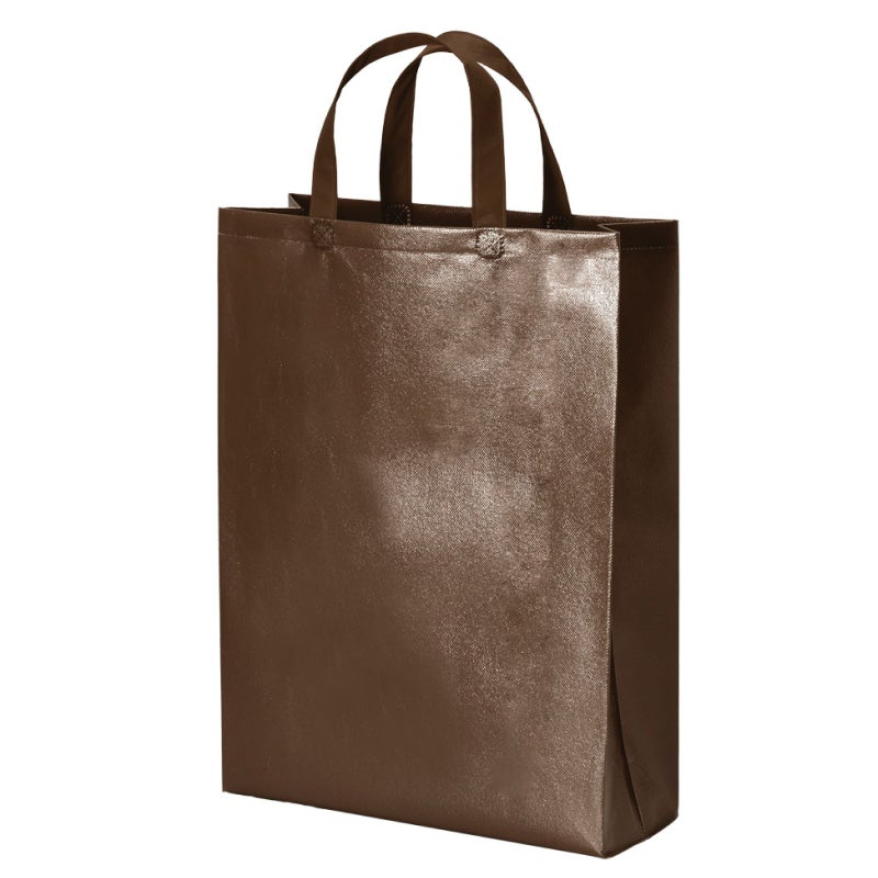 不織布バッグ｜ラミ不織布バッグ　角底　中縦サイズ｜100枚入～