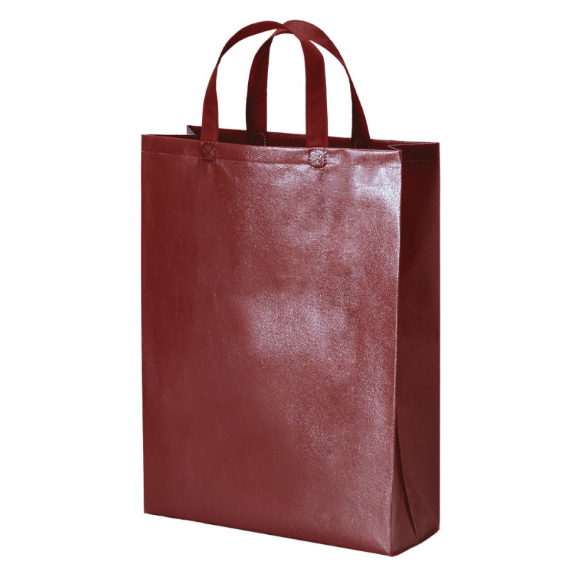 不織布バッグ｜ラミ不織布バッグ　角底　中縦サイズ｜100枚入～