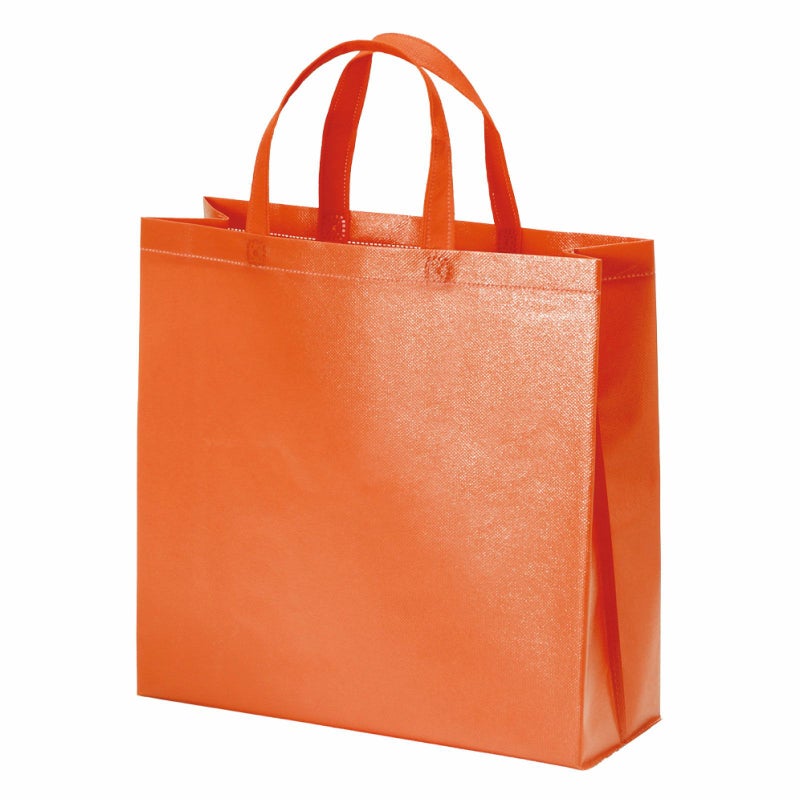 不織布バッグ｜【名入れ対応】不織布ラミバッグ　角底　小サイズ｜ 100枚入