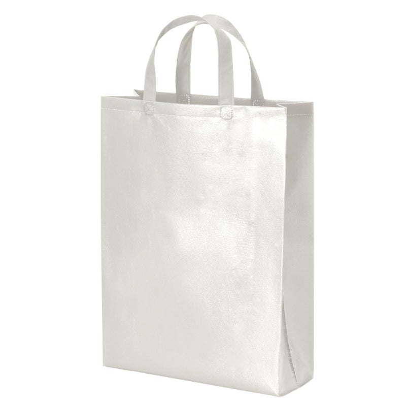 不織布バッグ｜【名入れ対応】不織布ラミバッグ　角底　中縦サイズ｜ 100枚入