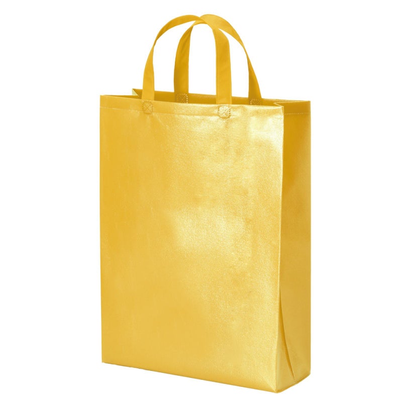 不織布バッグ｜【名入れ対応】不織布ラミバッグ　角底　中縦サイズ｜ 100枚入