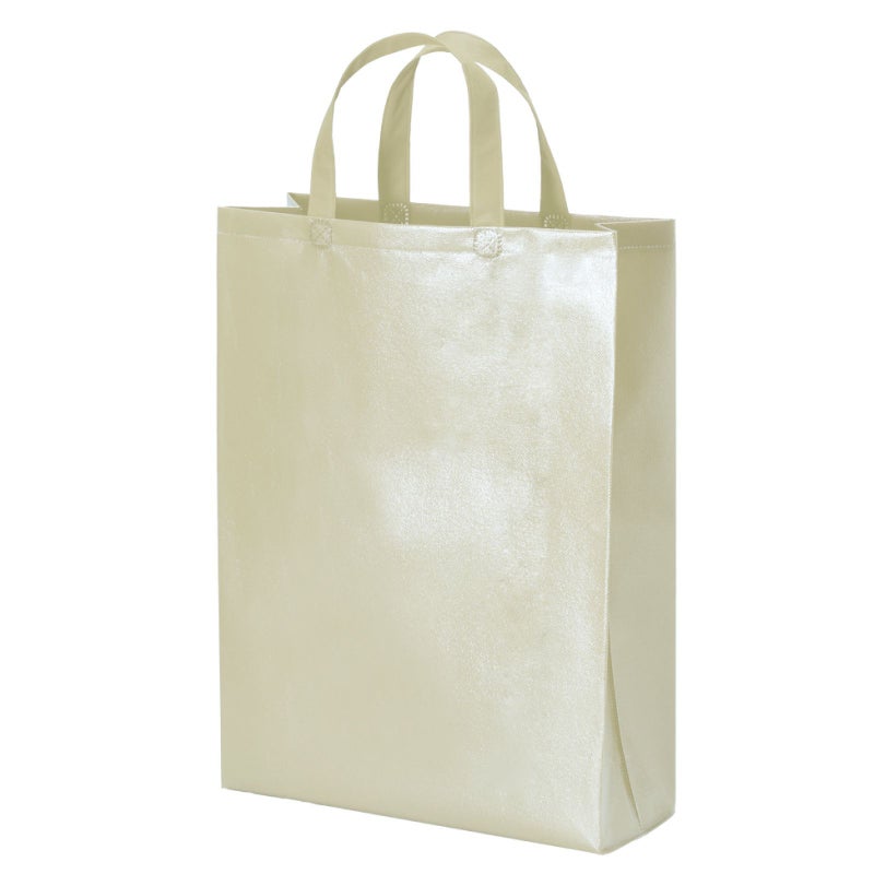 不織布バッグ｜【名入れ対応】不織布ラミバッグ　角底　中縦サイズ｜ 100枚入