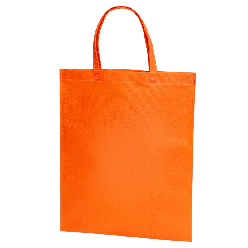 不織布バッグ｜ 不織布アドバッグ100　厚手《100g》　A4縦マチなしサイズ｜100枚入