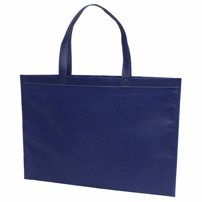 不織布バッグ｜【名入れ対応】不織布アドバッグ ふつう《75g》 持ち手付き　A3サイズ｜100枚入