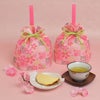 ラッピング｜手提げ巾着 ばら桜柄｜不織布ギフト包装資材の仕入れ通販 ラッピングの森