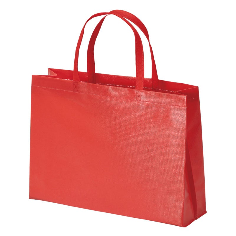 ラッピング｜【名入れリピーター専用】不織布ラミバッグ　角底　A4横サイズ｜ 100枚入