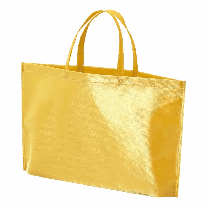 不織布バッグ｜【名入れリピーター専用】ラミ不織布バッグ　底マチ　A4横サイズ｜100枚入