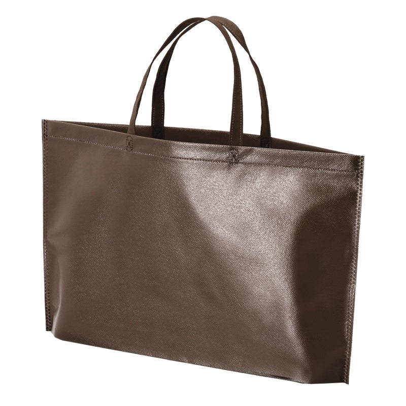 不織布バッグ｜【名入れリピーター専用】ラミ不織布バッグ　底マチ　A4横サイズ｜100枚入