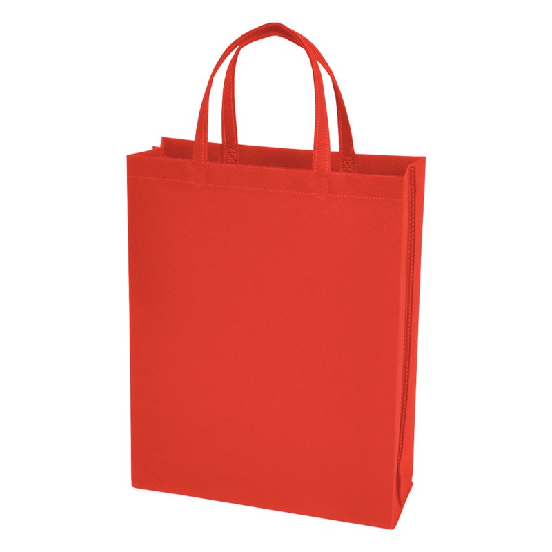 不織布バッグ｜【名入れ対応】不織布スクエアトート　ふつう《75g》　A4縦サイズ｜ 100枚入