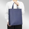 不織布バッグ｜【名入れ対応】不織布スクエアトート　ふつう《75g》　A4縦サイズ｜ 100枚入
