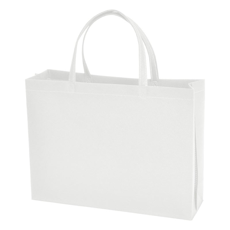 不織布バッグ｜不織布スクエアトート　ふつう《75g》　A4横サイズ｜100枚入～