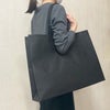 不織布バッグ｜【小ロット】不織布スクエアトート　ふつう《75g》　大サイズ｜10枚入～
