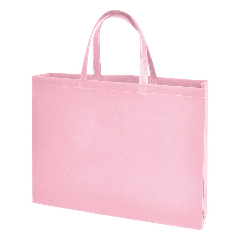 不織布バッグ｜【名入れ対応】不織布スクエアトート　ふつう《75g》　大サイズ｜ 100枚入