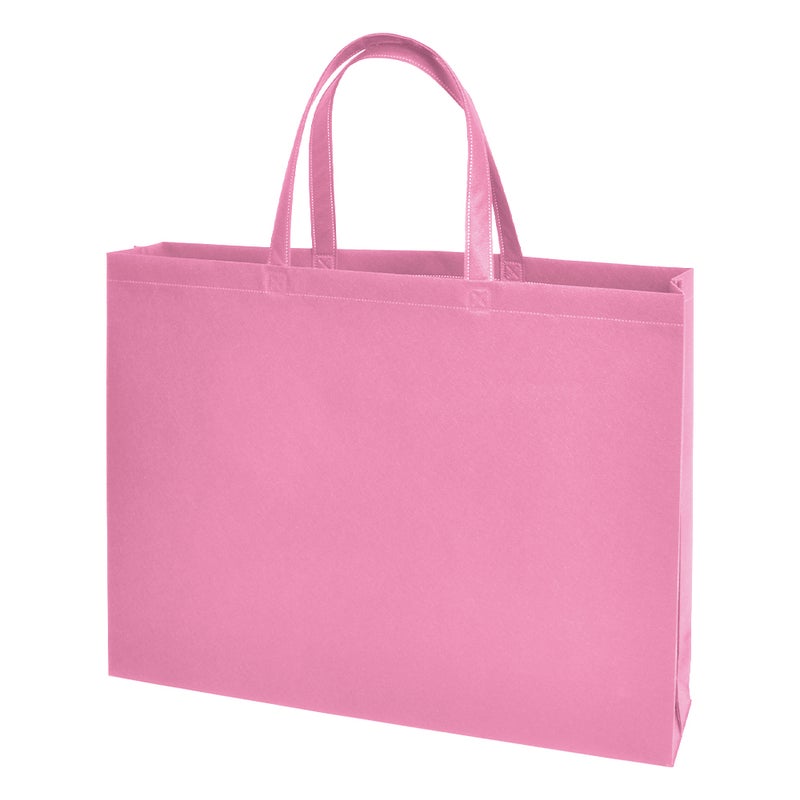 不織布バッグ｜【名入れ対応】不織布スクエアトート　ふつう《75g》　大サイズ｜ 100枚入