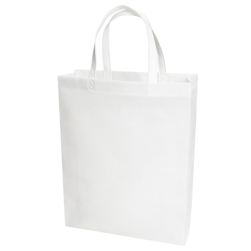 不織布バッグ｜【名入れ／リピーター専用】不織布スクエアトート　ふつう《75g》　A4縦サイズ｜ 100枚入