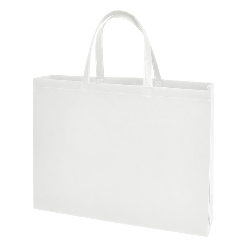 不織布バッグ｜【名入れ／リピーター専用】不織布スクエアトート　ふつう《75g》　大サイズ｜ 100枚入