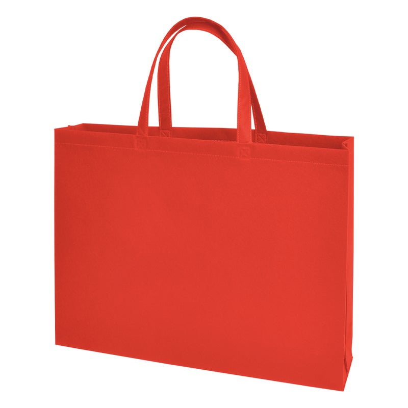 不織布バッグ｜【名入れ／リピーター専用】不織布スクエアトート　ふつう《75g》　大サイズ｜ 100枚入