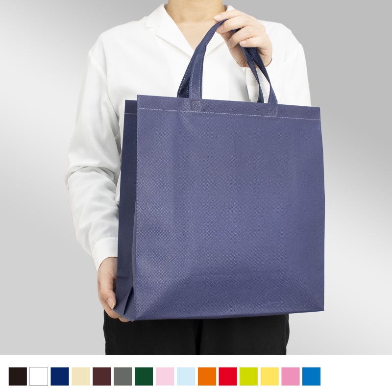 不織布バッグ｜不織布スクエアトート　ふつう《75g》　小サイズ｜100枚入～