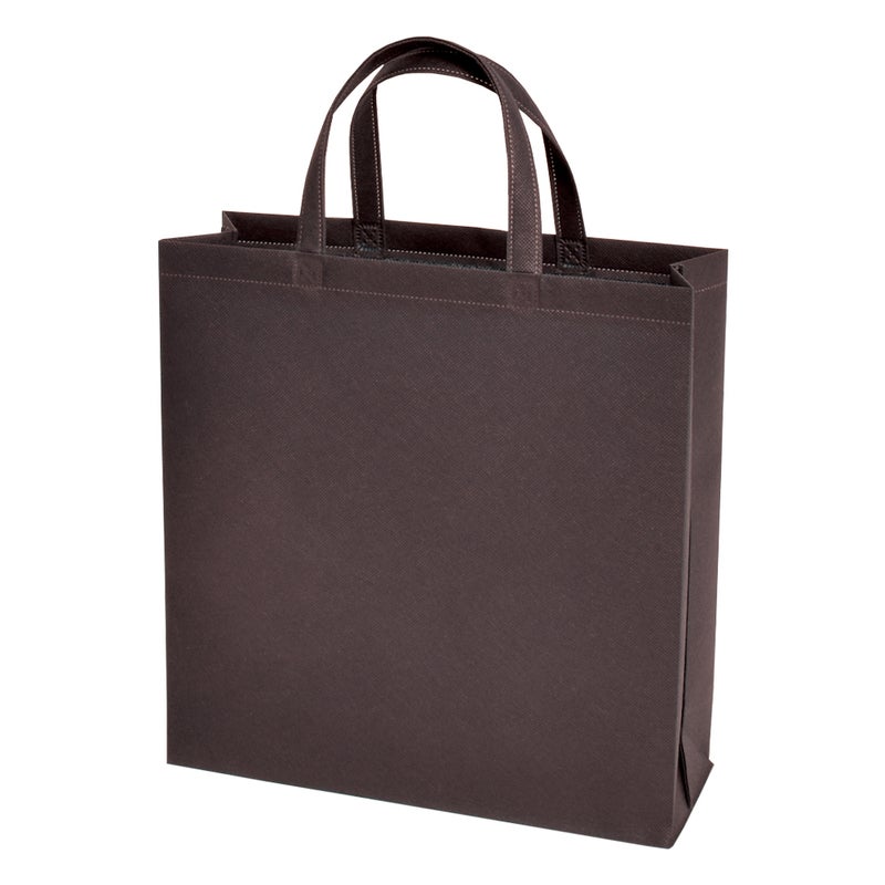 不織布バッグ｜【名入れ対応】不織布スクエアトート　ふつう《75g》　小サイズ｜ 100枚入