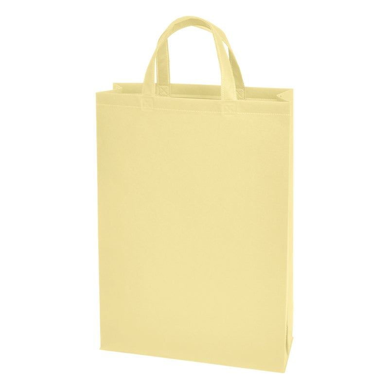 不織布バッグ｜【小ロット】不織布スクエアトート　ふつう《75g》　中縦サイズ｜10枚入～