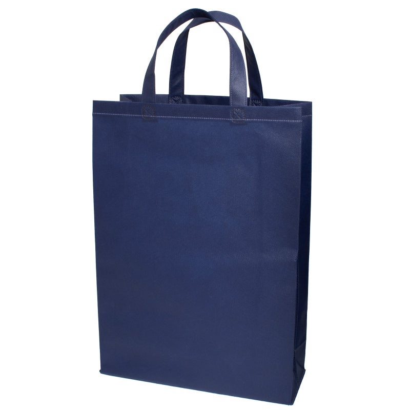 不織布バッグ｜【名入れ対応】不織布スクエアトート　ふつう《75g》　中縦サイズ｜ 100枚入