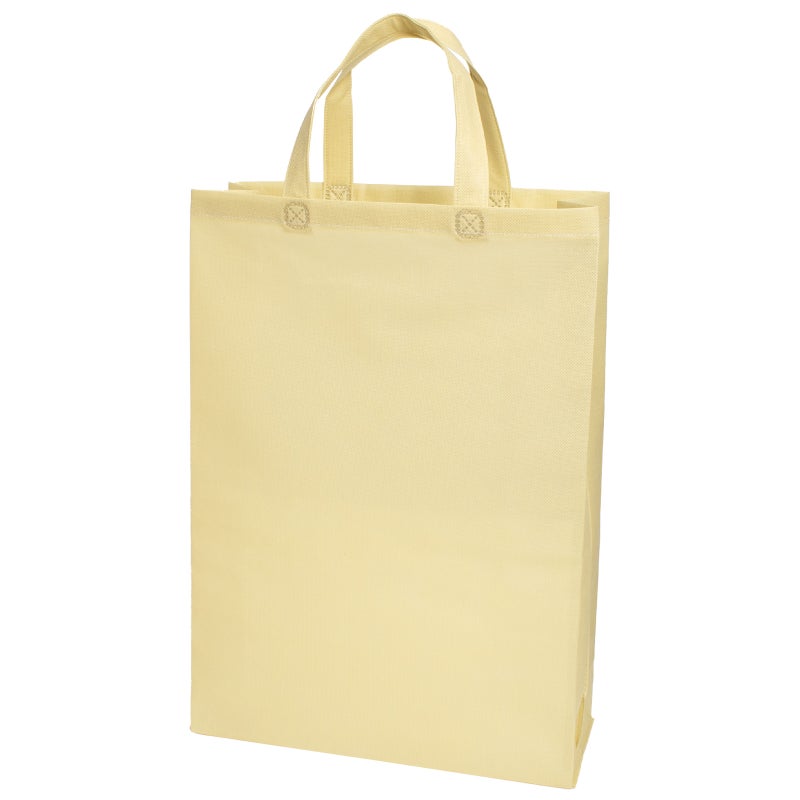 不織布バッグ｜【名入れ／リピーター専用】不織布スクエアトート　ふつう《75g》　中縦サイズ｜ 100枚入