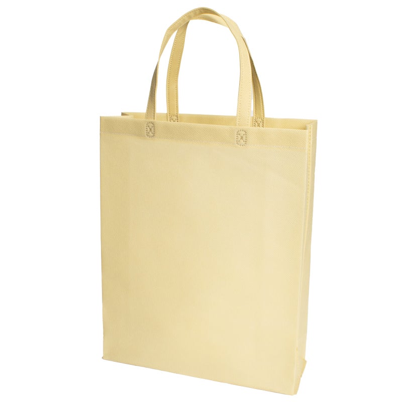 不織布バッグ｜【名入れ大ロット】不織布スクエアトート　ふつう《75g》　A4縦サイズ｜100枚入（1000枚以上専用）