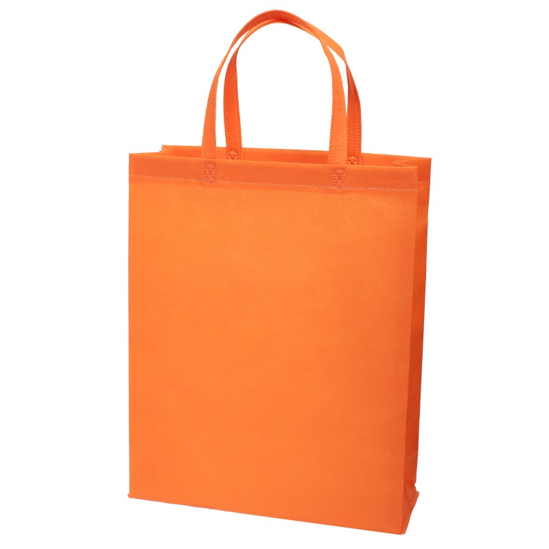 不織布バッグ｜【名入れ大ロット】不織布スクエアトート　ふつう《75g》　A4縦サイズ｜100枚入（1000枚以上専用）