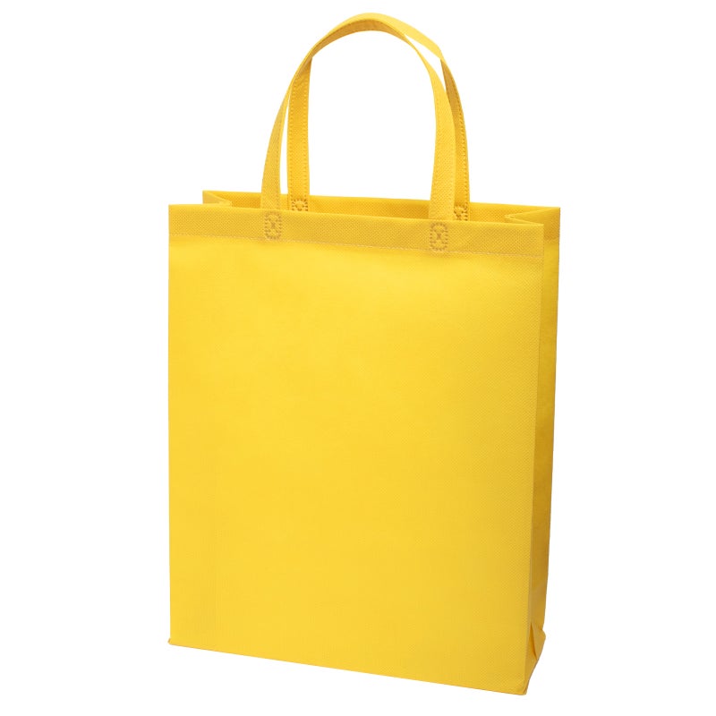 不織布バッグ｜【名入れ大ロット】不織布スクエアトート　ふつう《75g》　A4縦サイズ｜100枚入（1000枚以上専用）