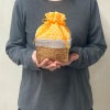 ラッピング｜【駄菓子詰め合わせ】ひまわりバスケット｜セット済み・すぐ配布OK｜60枚入