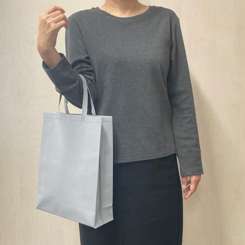 不織布バッグ｜不織布スクエアトート　厚手《100g》　A4縦サイズ｜100枚入～