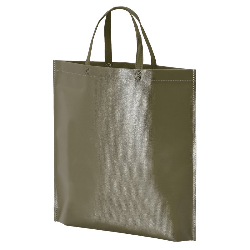 不織布バッグ｜【名入れ大ロット】ラミ不織布バッグ　底マチ　A4縦サイズ｜100枚入～