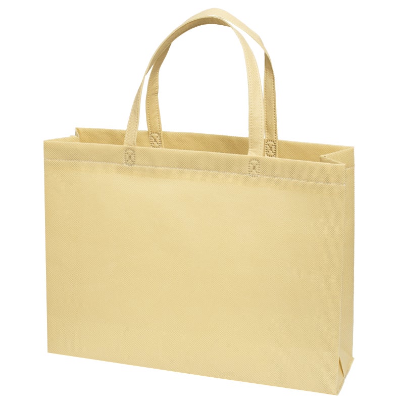 【名入れ／リピーター専用】不織布スクエアトート　厚手《100g》　A4横サイズ｜ 100枚入