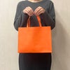 【名入れ／リピーター専用】不織布スクエアトート　厚手《100g》　A4横サイズ｜ 100枚入