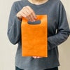 【名入れ対応】不織布アドバッグ小判抜き　薄手《40g》　B6サイズ｜100枚入