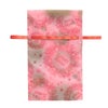 【クリスマス】2層ソフトバッグリボン巾着（S3）リース柄｜不織布ラッピング袋｜20枚入～